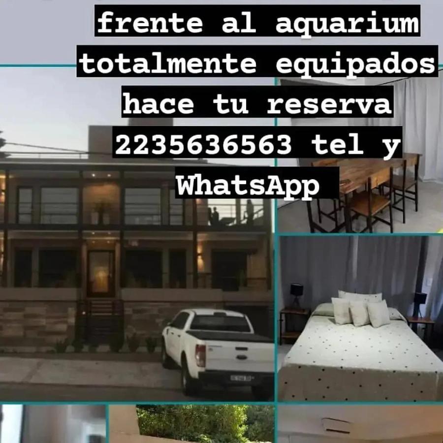 Departamentos Frente A La Playa Faro Vistas Del Sur Daire Mar del Plata Dış mekan fotoğraf